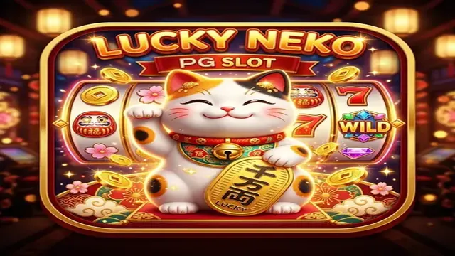 รีวิวสล็อต Lucky Neko แมวกวัก PG